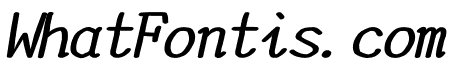 YOzFontN97 Bold Italic