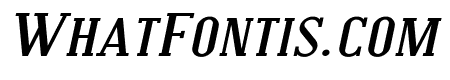 Covington SC Exp Bold Italic