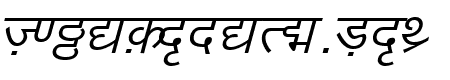 DV-TTYogeshEN Italic