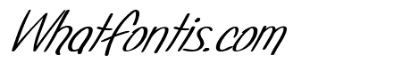 SF Foxboro Script Italic