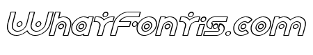 SF Planetary Orbiter Outline Italic