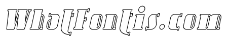 Avondale Outline Italic
