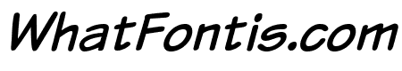 Komika Text Italic