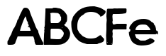 Just another stamp font - Demo