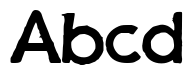 Just another stamp font - Demo