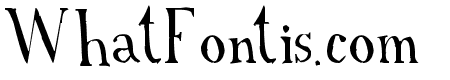 A Font with Serifs