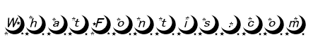 moon font