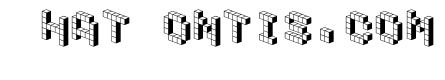 DemonCubicBlockFont Shade