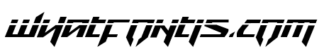 Snubfighter Phaser Italic