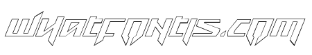 Snubfighter Outline Italic