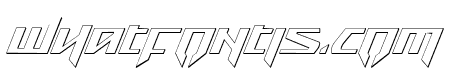Snubfighter 3D Italic