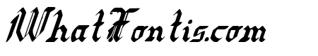 Redcoat Condensed Italic