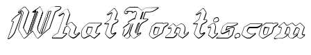 Redcoat Shadow Italic
