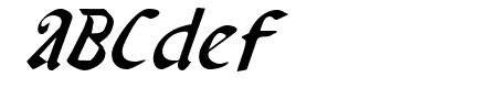Valerius Italic