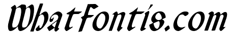 Valerius Condensed Italic