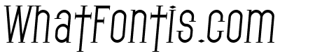 SF Gothican Italic