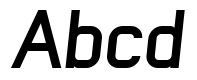 NewMedia Bold Italic