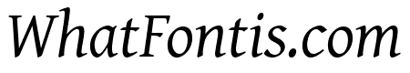 Gentium Italic
