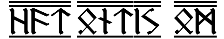 Germanic Runes 2