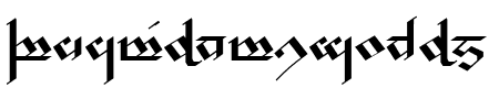 Tengwar Noldor