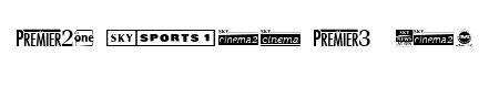 Sky 1998 Channel Logos
