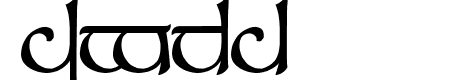 Tengwar Sindarin 1