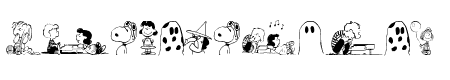 Peanuts Gang Dings
