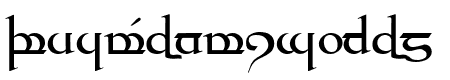 Tengwar Quenya