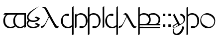 Tengwar ver. # 3