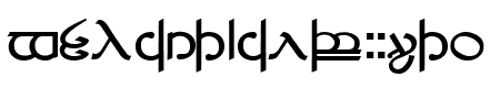 Tengwar ver. # 4