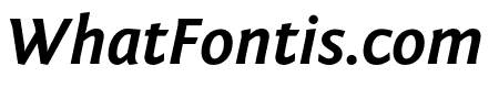Fontin Sans CR Bold Italic