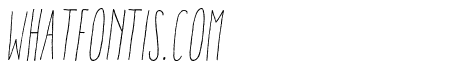 AracneUltraCondensed-LightItalic