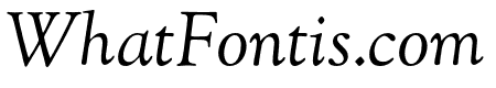 OFL Sorts Mill Goudy Italic