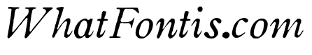 OldstyleHPLHS-Italic