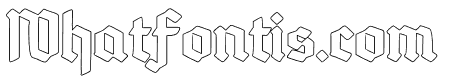 Deutsch-Gotisch Outline