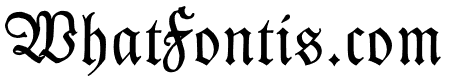 Kleist-Fraktur Zierbuchstaben