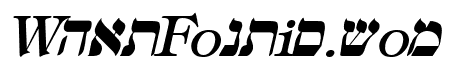 Hebrew Italic