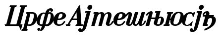 Cyrillic-Bold-Italic
