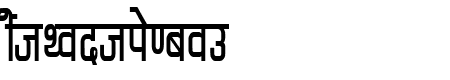 Kruti Dev 060 Condensed