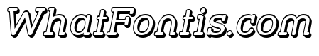 Street Slab - 3D Italic
