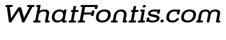Street Slab - Wide Italic