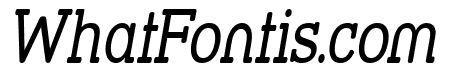 Street Slab - Narrow Italic