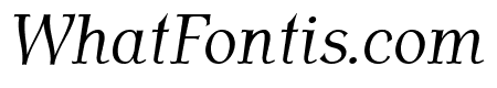 AntykwaTorunskaCondLight-Italic