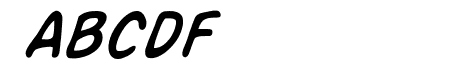 SF Action Man Italic