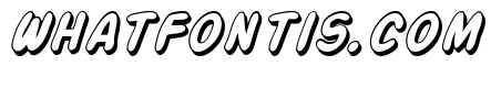 SF Action Man Shaded Italic