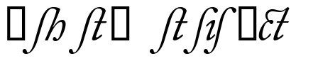 CaslonAlternateSSK Italic