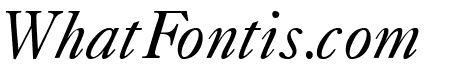 CaslonLightSSK Italic