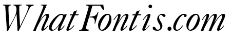 CaslonFiveSSK Italic