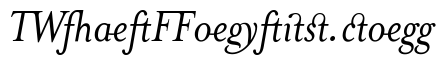 MrsEavesJustLig-Italic