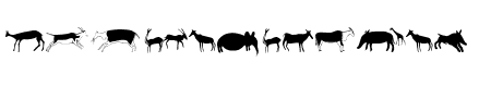 Afrika RockArt F Animals1 Regular